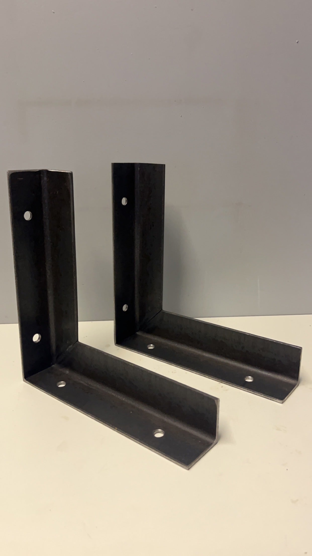 HEAVY DUTY Metal Bracket ANGLE IRON UK HANDMADE FREE P&P