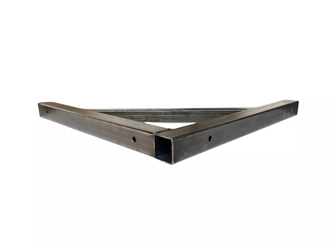 Metal Reinforced Bracket Box Section Mild Steel Heavy Duty UKMADE FREE PP