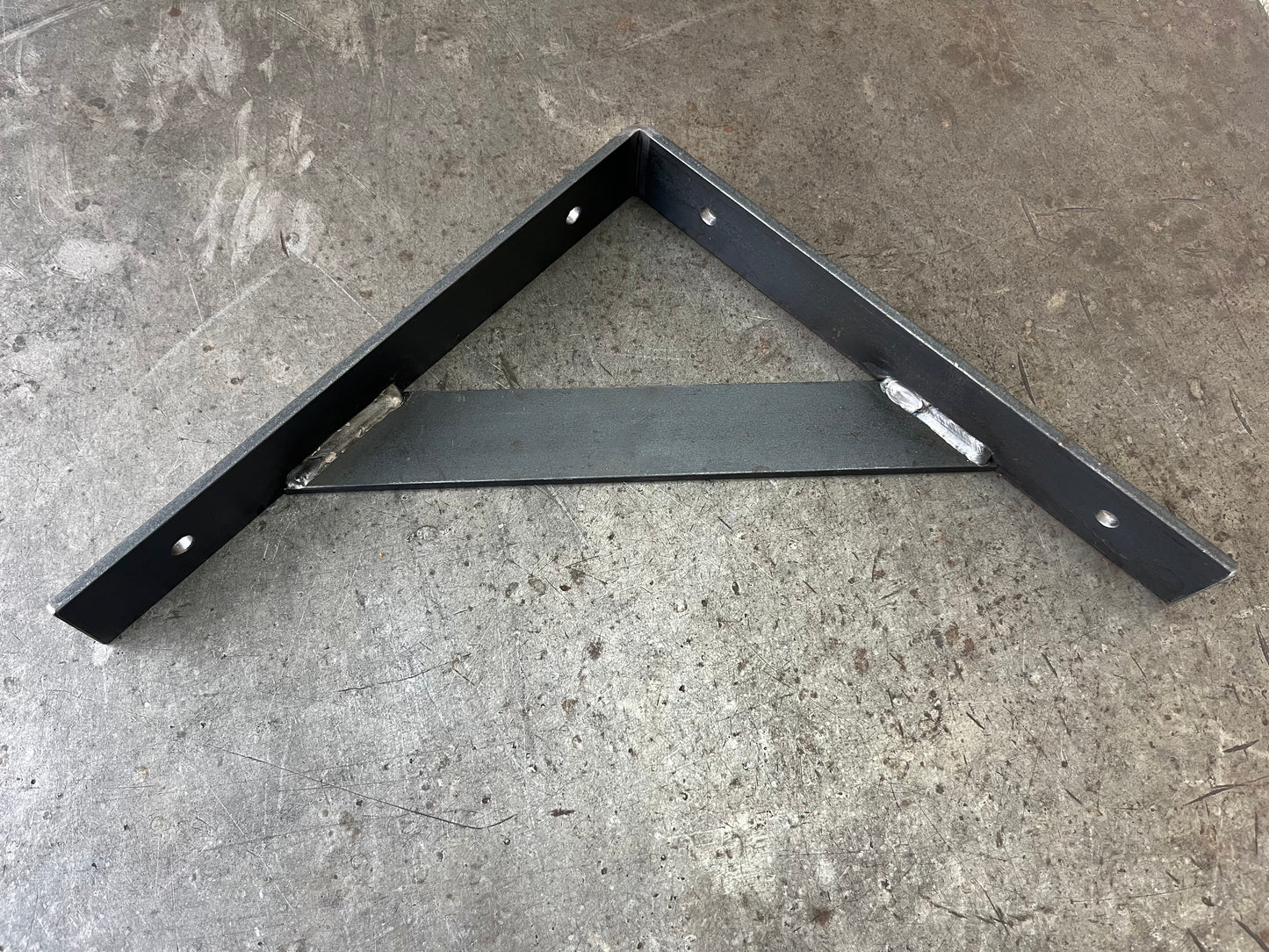 METAL HEAVY DUTY BRACKET HOLDS 75KG PER BRACKET UK HANDMADE FREE PP