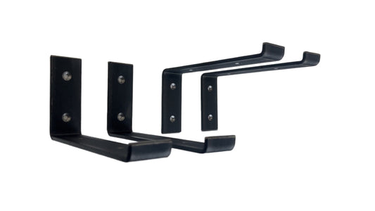 Scaffold Board Shelf Brackets Heavy Duty Rustic UK Handmade Industrial Metal