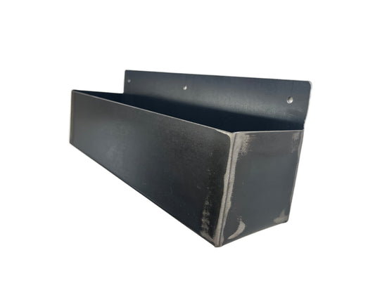 Metal shelf home decor metal photos books loft steel brackets shelve storage.