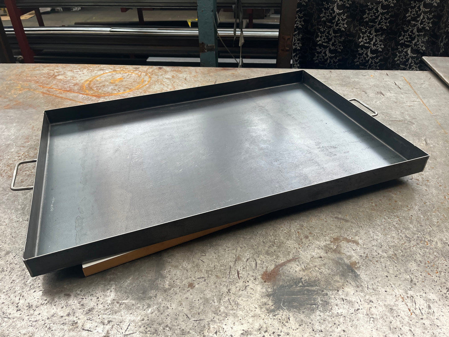 Oil Food Chemical Drip Tray Heavy Duty + Handles-HANDMADE FAST FREE PP