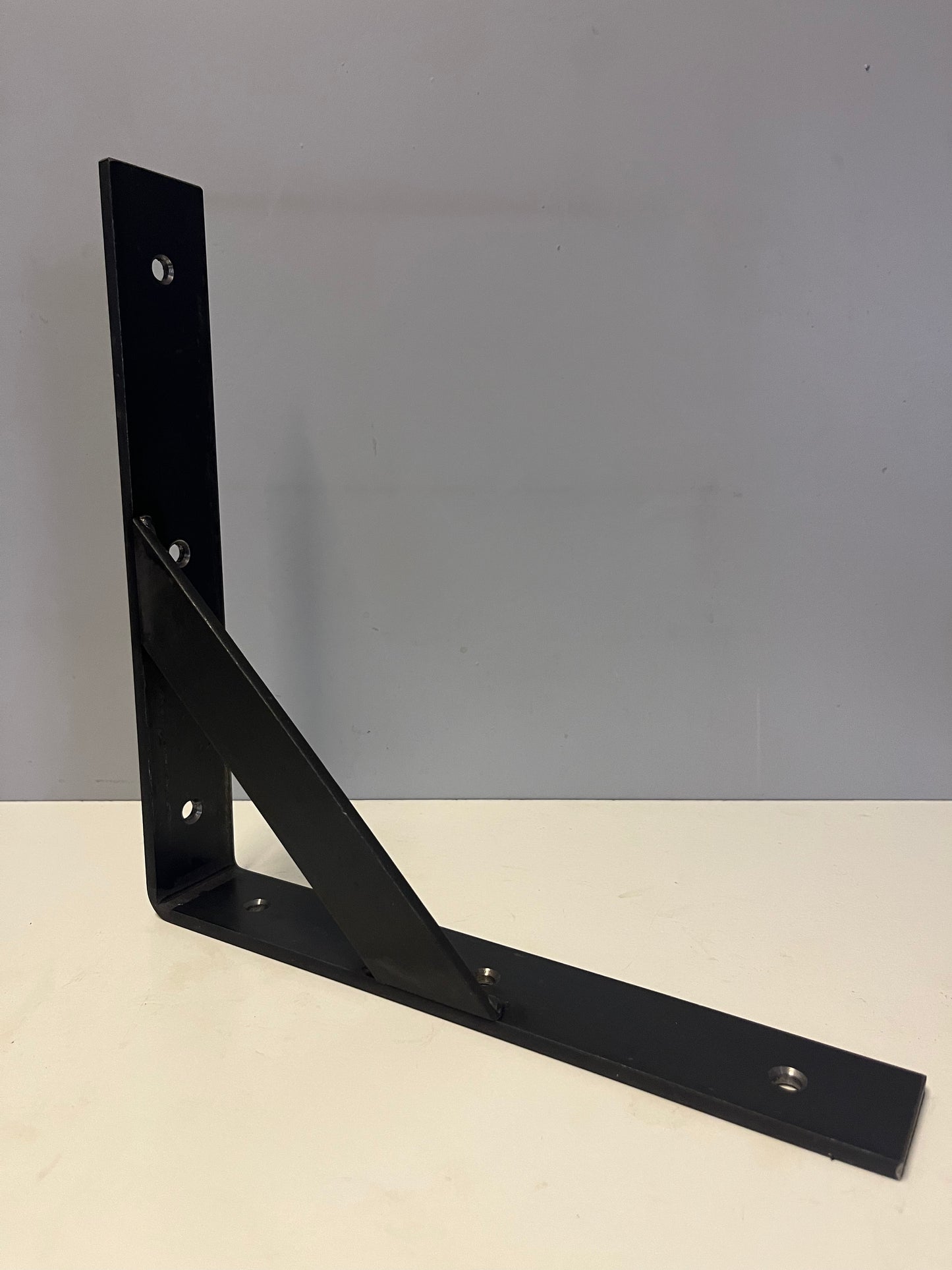 Mild Steel Bracket Reinforced Heavy Duty 90 Degree 5mm Thick UK HANDMADE FREE PP