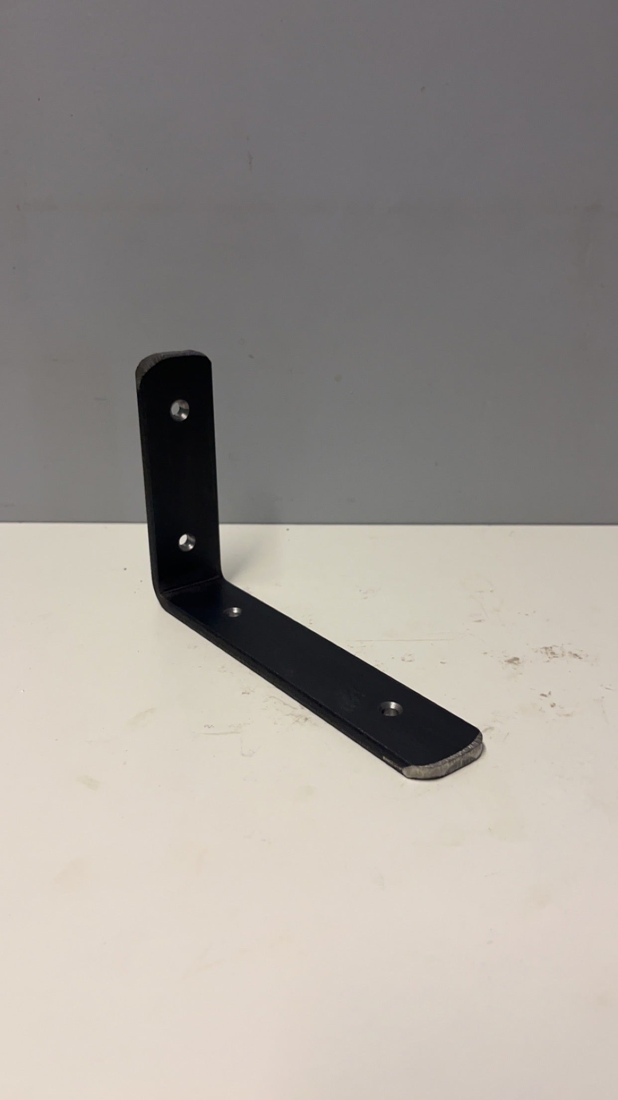 Mild Steel Bracket L-Shaped Mounting Bracket Multiple Sizes UK MADE FREE P&P