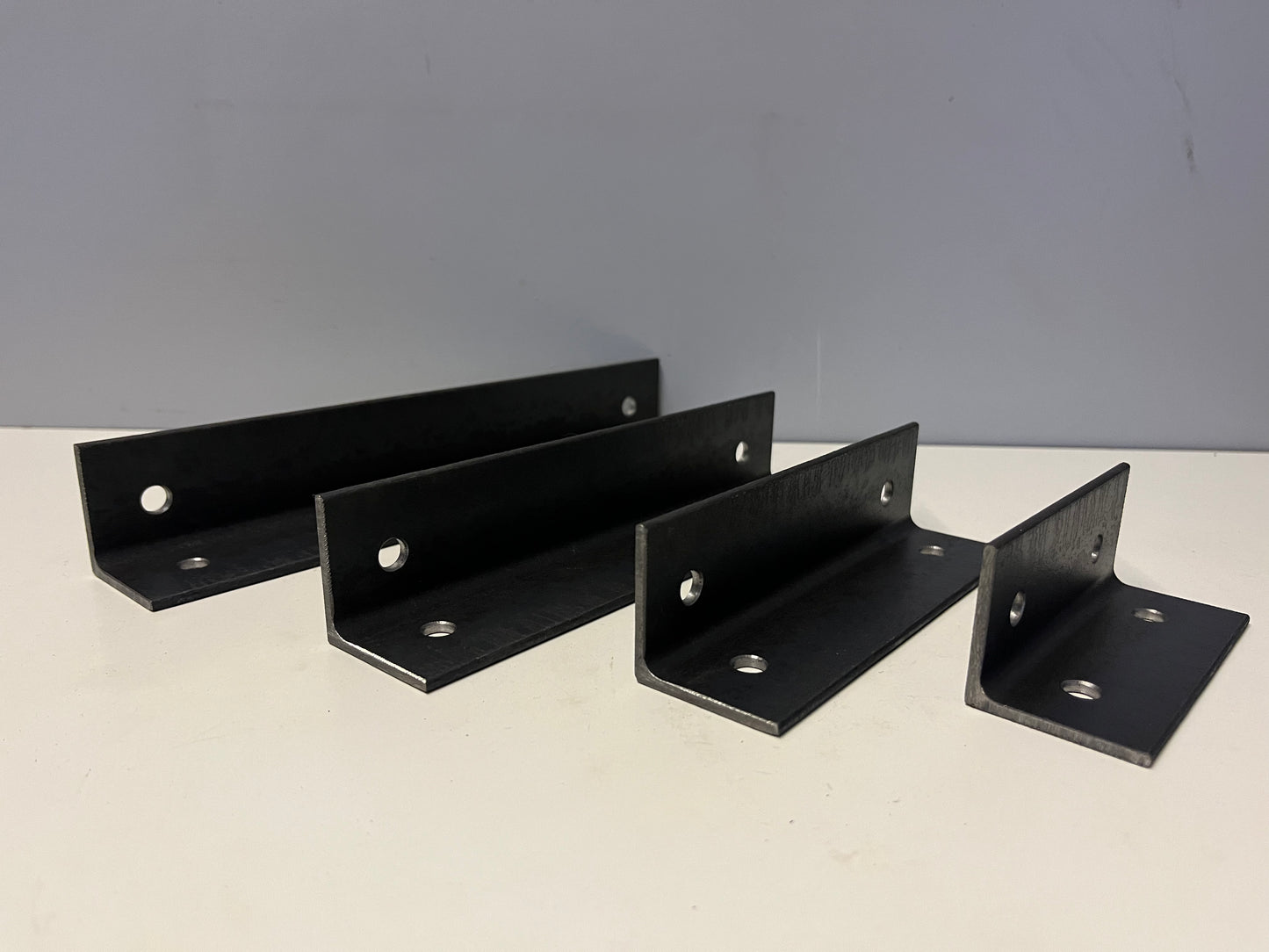 Alcove Shelf Brackets Mild Steel Angle Iron UKMADE FREE P&P (PACK OF 2)