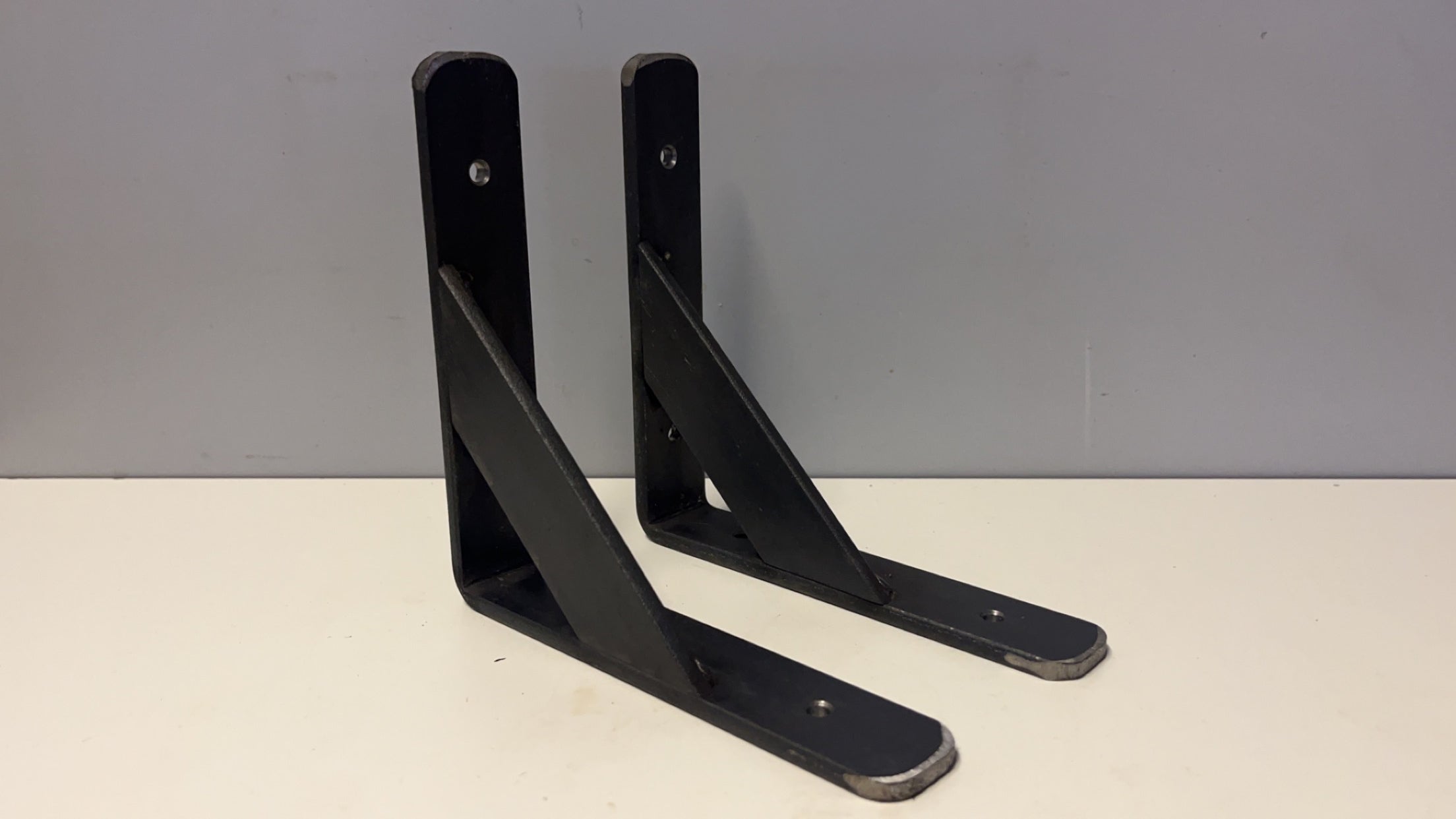 Metal Reinforced Brackets Heavy Duty 5mm Thick Mild Steel UK Handmade ...