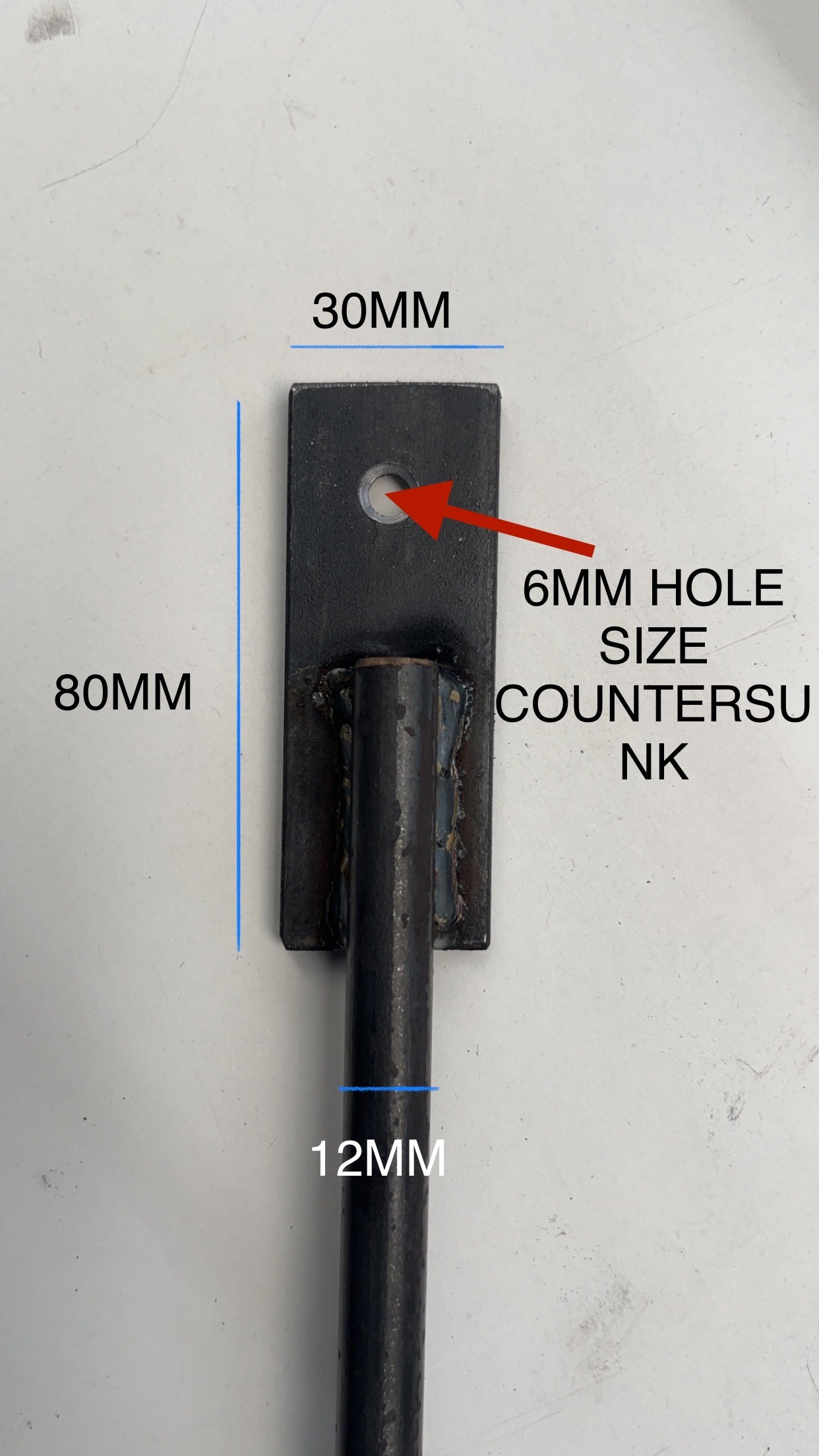 Window Security Bar Heavy Duty Mild Steel Raw MULTIPLE SIZES UK HANDMADE FREE PP