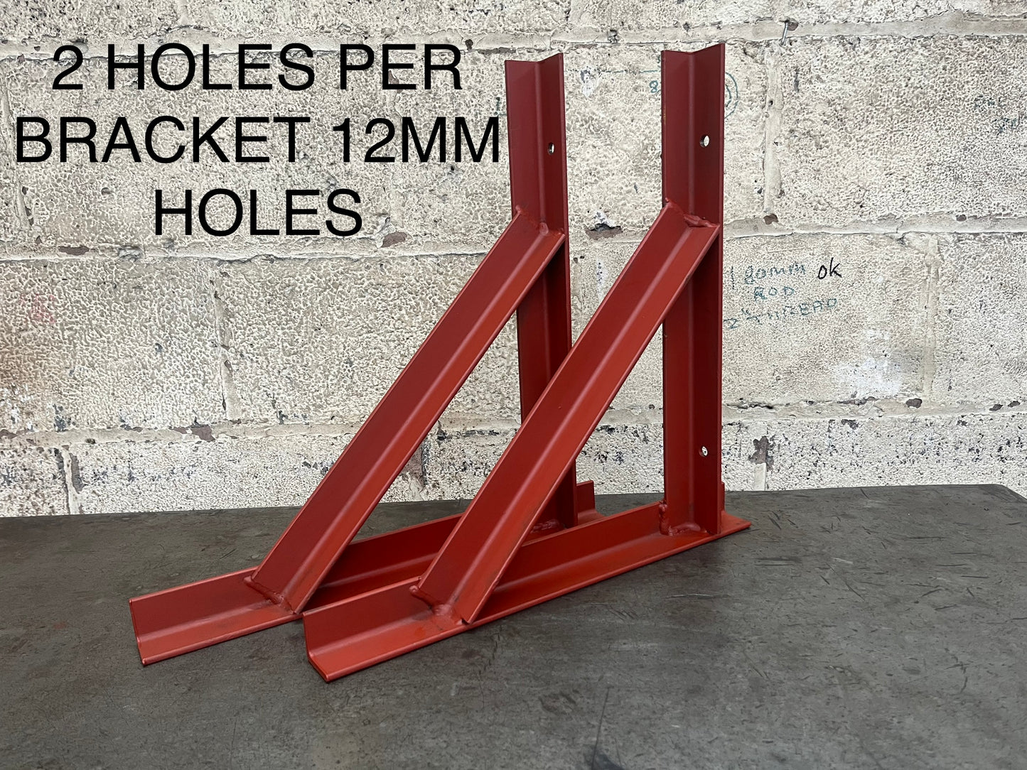 Gallow Brackets HEAVY DUTY Support Angle Fixing Chimney Removal UK MADE FREE PP